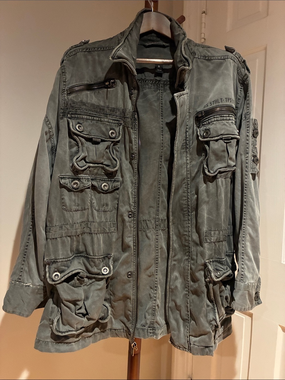 INC men utility jacket XL
